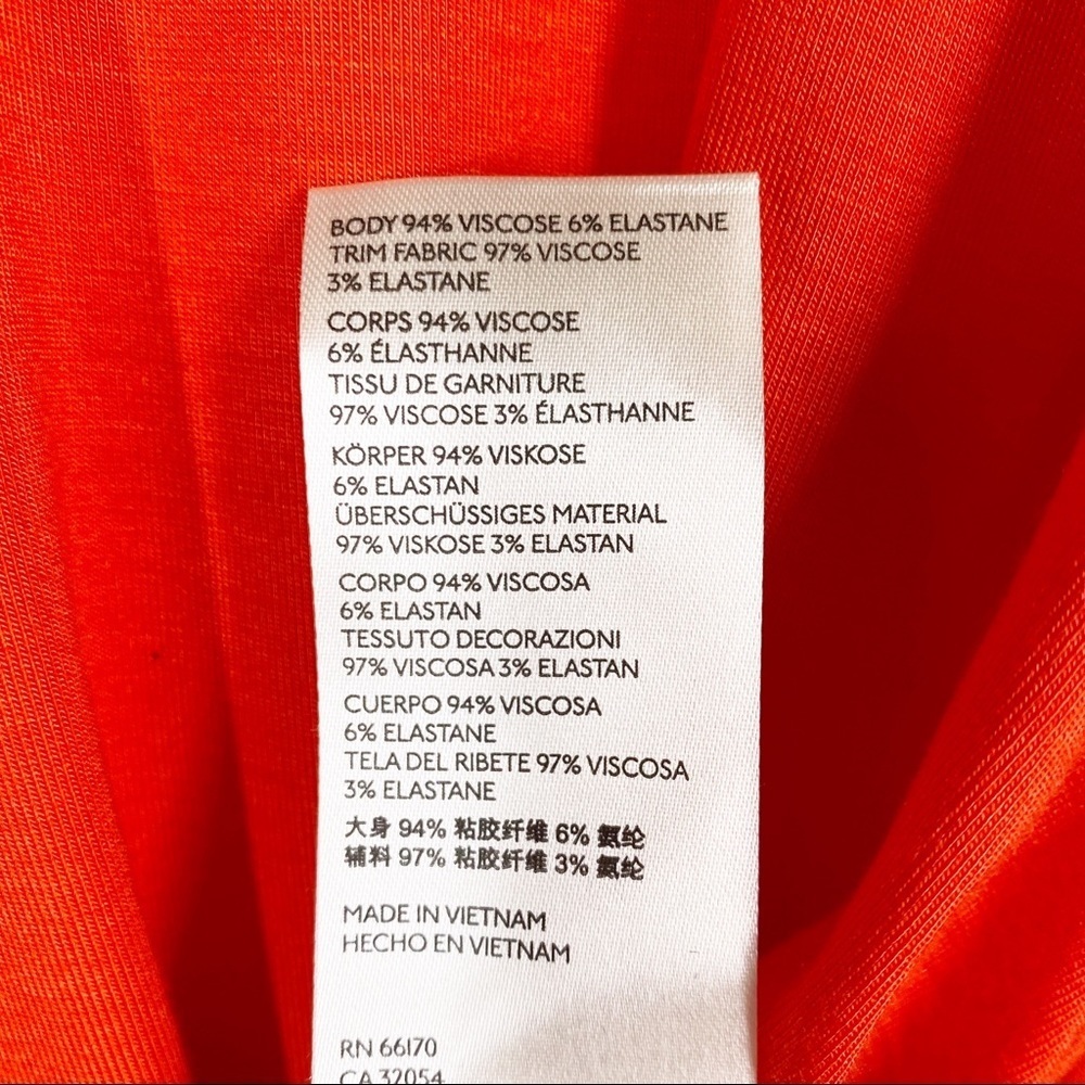 NWT Free People Moonshine Love Glare Orange Long Sleeve Tunic Top XS - Picture 14 of 14